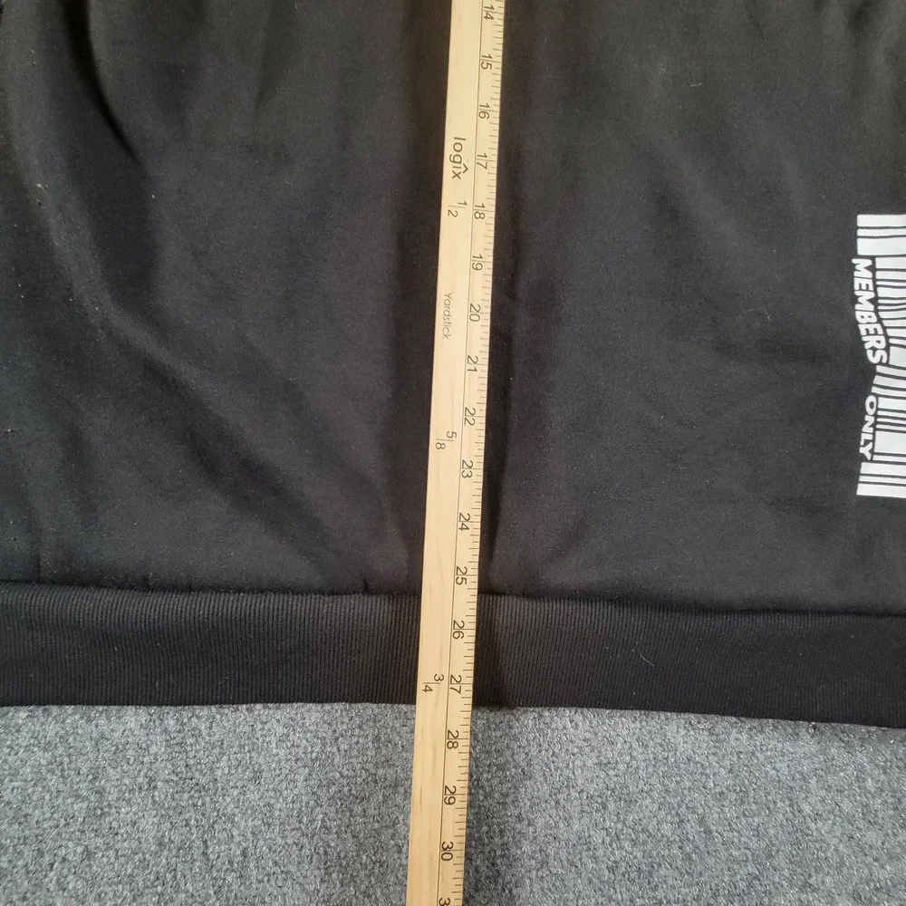 Members Only Hoodie Mens XL Upside Down Teddy Face‎ Born To Be Graphic Pullover
